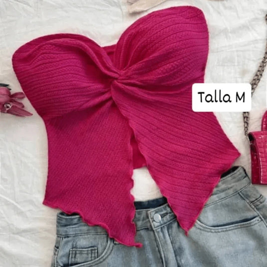 blusa corte mariposa